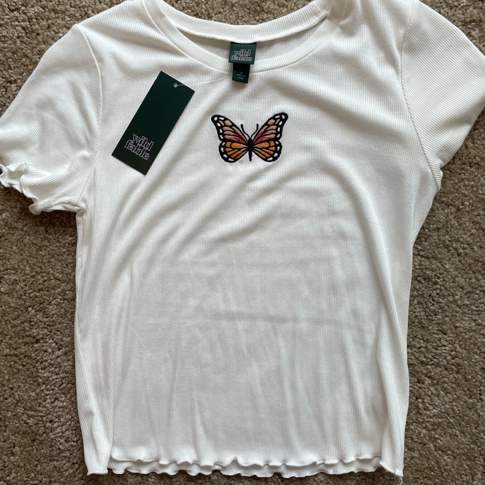 Wild Fable Butterfly Tee